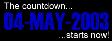 The countdown starts now!
